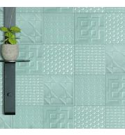 Subway Tiles 150x150 MM Square Ceramic Wall Tiles for Kitchen & Bathroom